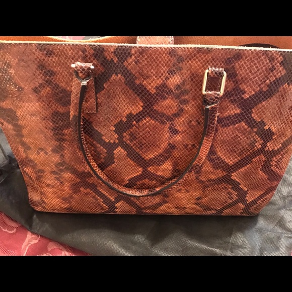 Alberta Di Canio LEATHER TOTE - Made in Italy - Picture 7 of 16